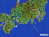 東海地方のアメダス実況(日照時間)(2024年07月20日)