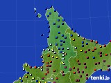 道北のアメダス実況(日照時間)(2024年07月21日)