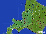 道央のアメダス実況(日照時間)(2024年07月21日)