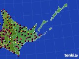 2024年07月22日の道東のアメダス(日照時間)