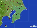 千葉県のアメダス実況(気温)(2024年07月22日)