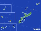 沖縄県のアメダス実況(日照時間)(2024年07月25日)