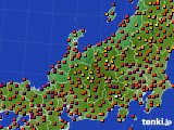 北陸地方のアメダス実況(気温)(2024年07月26日)