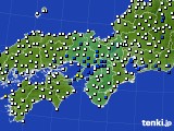2024年07月26日の近畿地方のアメダス(風向・風速)