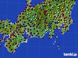 東海地方のアメダス実況(日照時間)(2024年07月27日)