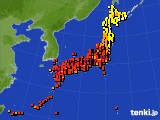 アメダス実況(気温)(2024年07月27日)
