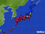 2024年07月28日のアメダス(日照時間)