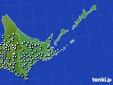 道東のアメダス実況(降水量)(2024年07月29日)