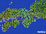 近畿地方のアメダス実況(日照時間)(2024年07月30日)