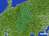 長野県のアメダス実況(風向・風速)(2024年07月30日)