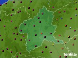 群馬県のアメダス実況(日照時間)(2024年08月01日)