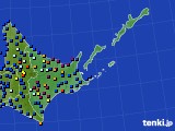道東のアメダス実況(日照時間)(2024年08月01日)