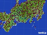 東海地方のアメダス実況(日照時間)(2024年08月02日)