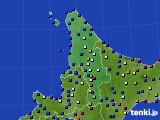 道北のアメダス実況(日照時間)(2024年08月03日)