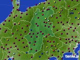 長野県のアメダス実況(日照時間)(2024年08月03日)