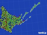 道東のアメダス実況(日照時間)(2024年08月03日)