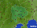 2024年08月04日の山梨県のアメダス(日照時間)