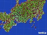 東海地方のアメダス実況(気温)(2024年08月04日)