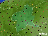 群馬県のアメダス実況(気温)(2024年08月04日)