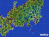 関東・甲信地方のアメダス実況(日照時間)(2024年08月05日)