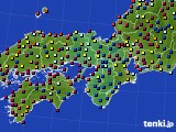 近畿地方のアメダス実況(日照時間)(2024年08月06日)