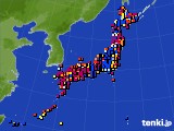 2024年08月06日のアメダス(日照時間)