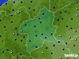 群馬県のアメダス実況(日照時間)(2024年08月06日)