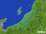 新潟県のアメダス実況(降水量)(2024年08月07日)