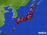 2024年08月09日のアメダス(日照時間)
