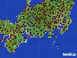 東海地方のアメダス実況(日照時間)(2024年08月11日)