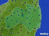 2024年08月11日の福島県のアメダス(日照時間)
