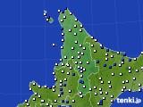 道北のアメダス実況(風向・風速)(2024年08月13日)