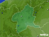 群馬県のアメダス実況(降水量)(2024年08月14日)