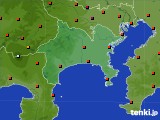 神奈川県のアメダス実況(気温)(2024年08月15日)