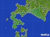 道南のアメダス実況(風向・風速)(2024年08月16日)