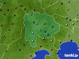 2024年08月17日の山梨県のアメダス(日照時間)