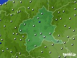 群馬県のアメダス実況(風向・風速)(2024年08月19日)