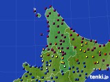 道北のアメダス実況(日照時間)(2024年08月20日)