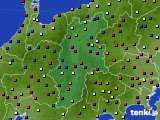 長野県のアメダス実況(日照時間)(2024年08月20日)