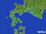 道南のアメダス実況(風向・風速)(2024年08月23日)