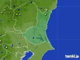 茨城県のアメダス実況(降水量)(2024年08月24日)