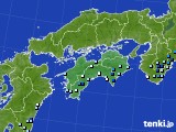 2024年08月26日の四国地方のアメダス(降水量)
