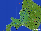 道央のアメダス実況(日照時間)(2024年08月26日)