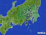 2024年08月30日の関東・甲信地方のアメダス(降水量)