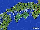 四国地方のアメダス実況(日照時間)(2024年08月30日)