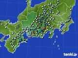 東海地方のアメダス実況(降水量)(2024年08月31日)