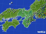 近畿地方のアメダス実況(降水量)(2024年08月31日)