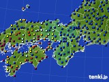 近畿地方のアメダス実況(日照時間)(2024年08月31日)