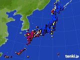 2024年08月31日のアメダス(日照時間)