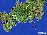 東海地方のアメダス実況(気温)(2024年08月31日)